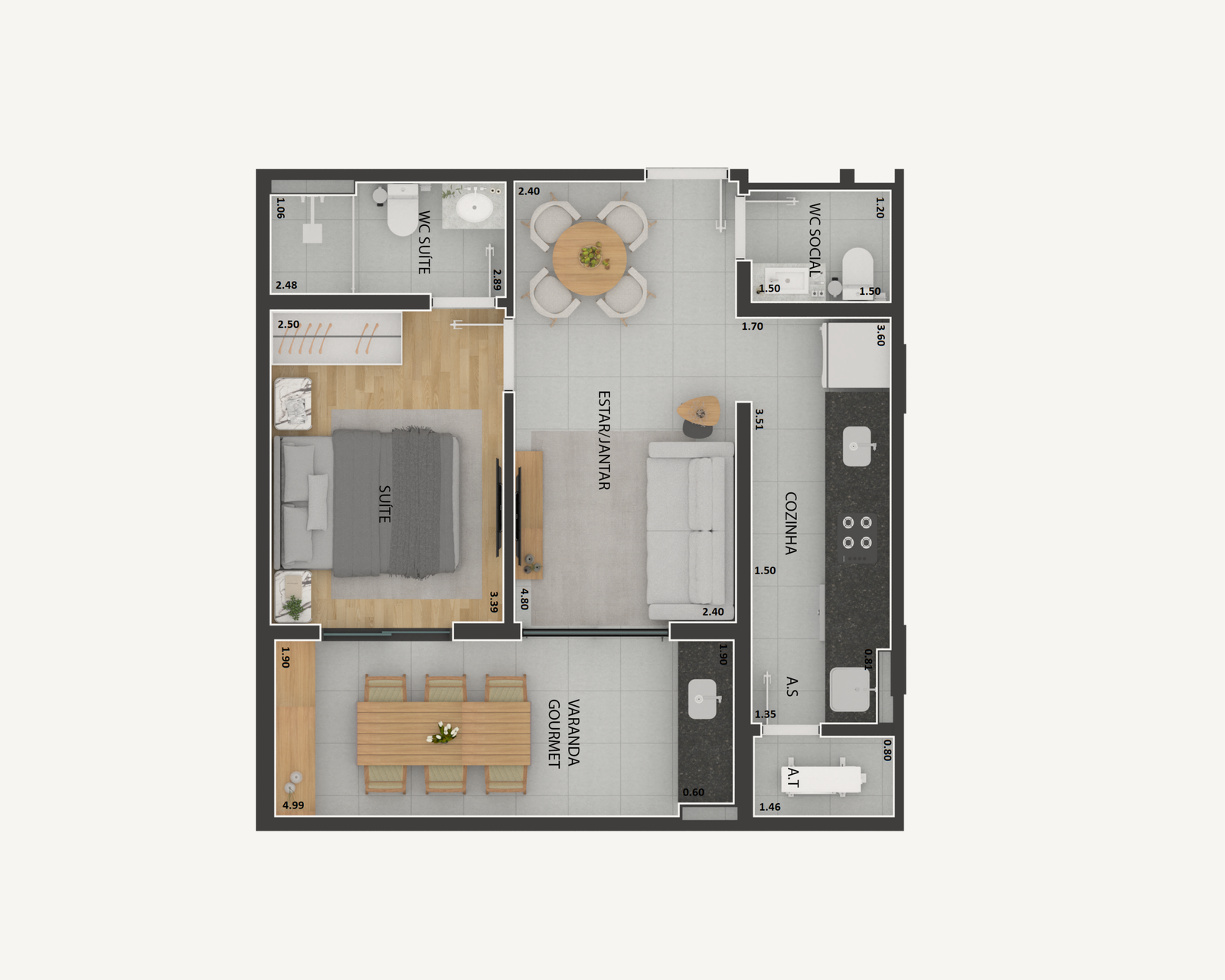 PLANTA FINAL 3 - 50,16 M²