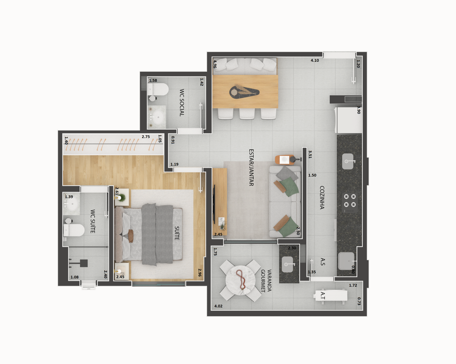 PLANTA FINAL 7 - 51,10 M²