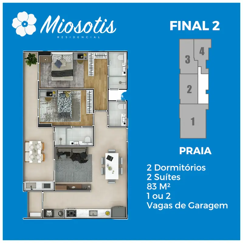 PLANTA FINAL 2 - 83,44 M²